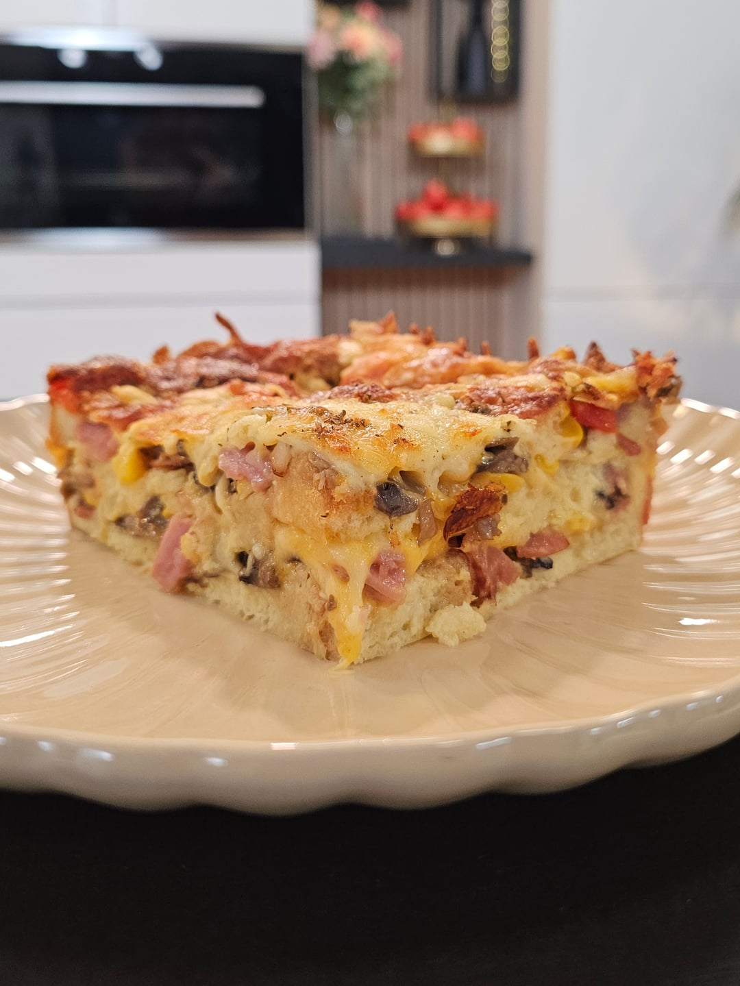 Σουφλέ με αλλαντικά και τυριά - Recipe image