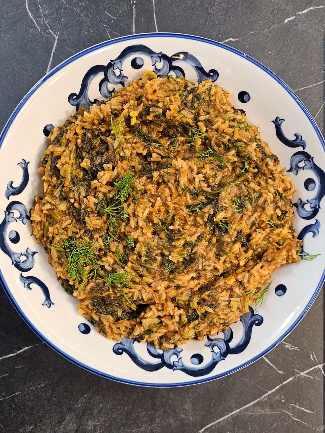 Spinach Rice (Spanakorizo) - Video recipe thumbnail