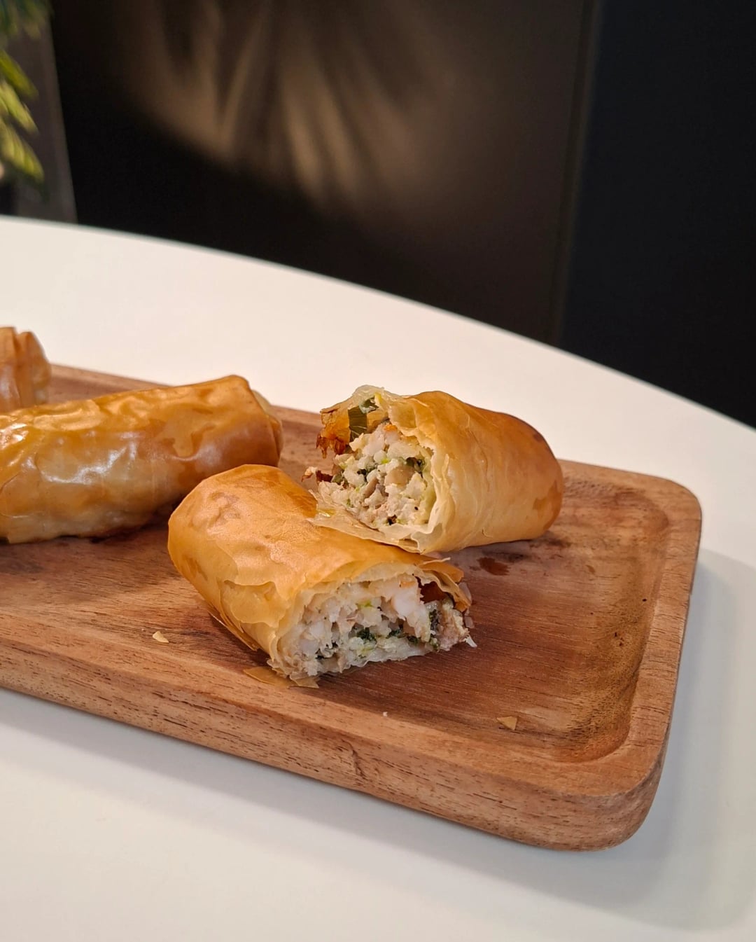 Ανοιξιάτικα ρολά με κιμά και γαρίδες - Recipe image