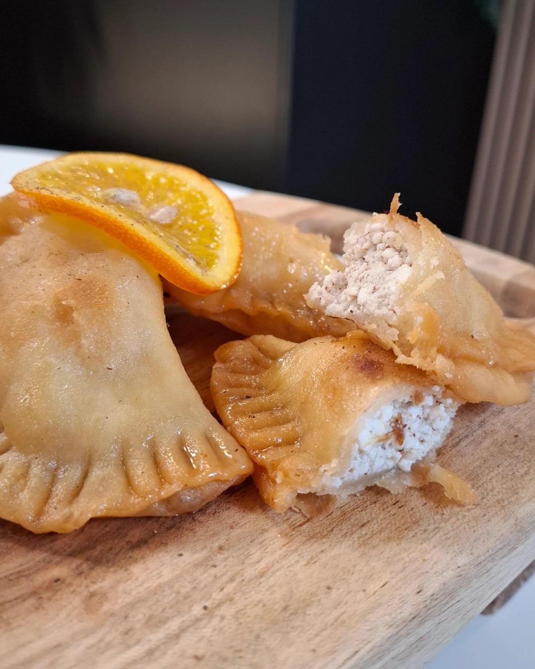 Syrup-Soaked Anari Cheese Pockets (Pourekia) - Video recipe thumbnail