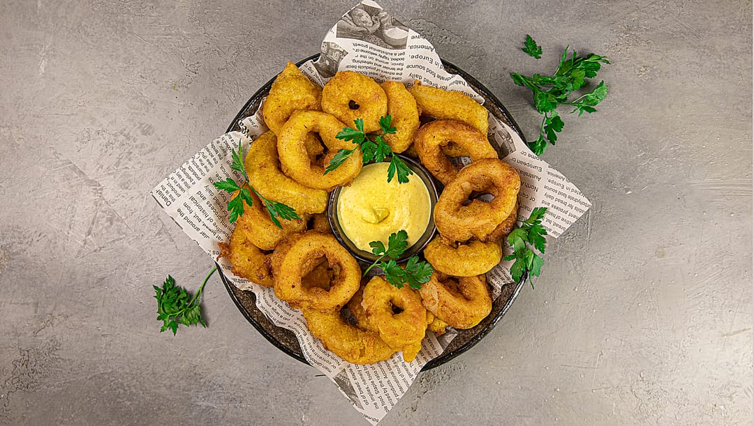 The Crispiest Calamari Rings - recipe
