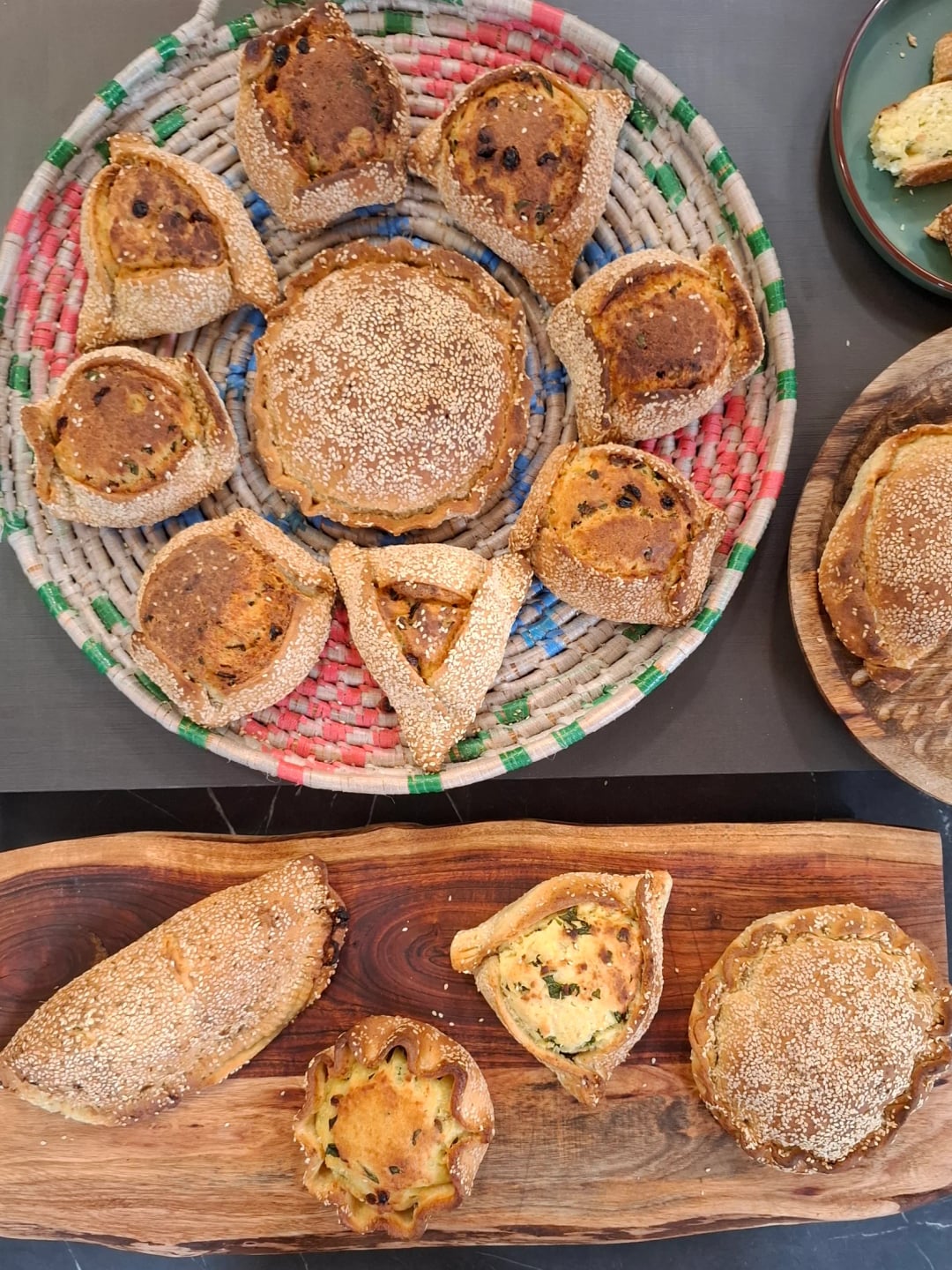 Traditional Flaounes with Sourdough - Recipe image