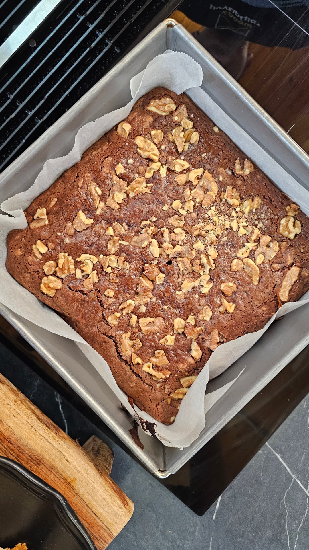 Vegan Walnut Brownies - Recipe image