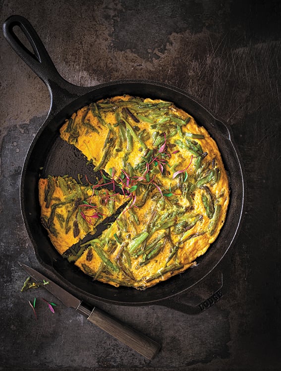 Αγρέλια με τ’ αυγά - Recipe image