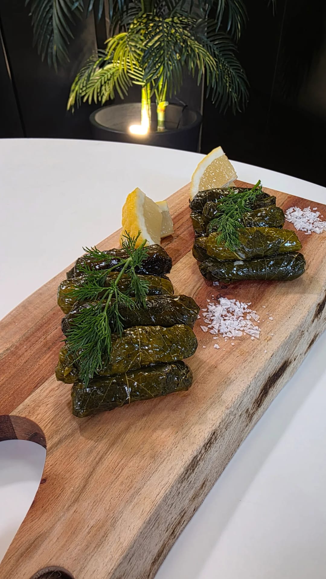 Yalantzi Dolmades (Meatless Stuffed Vine Leaves) - recipe